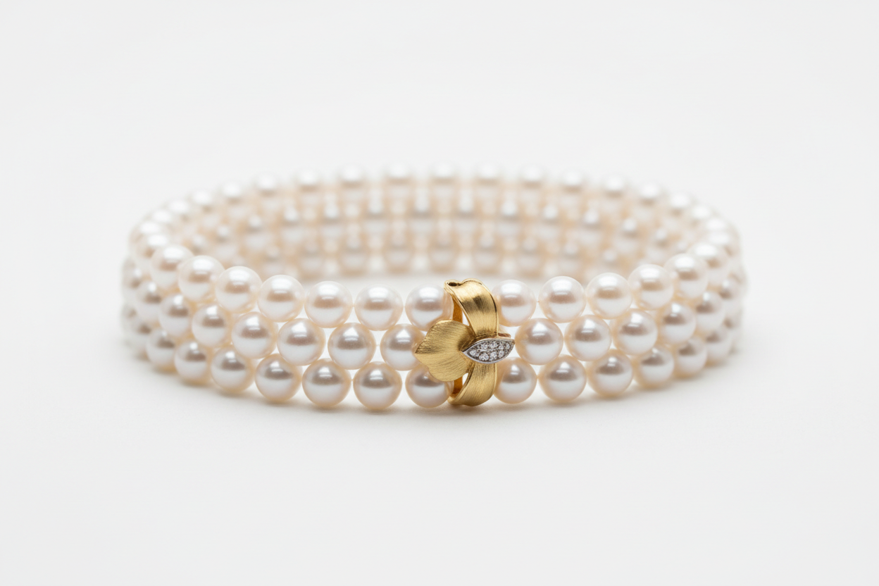 faca uma Pulseira Vérona Pearl