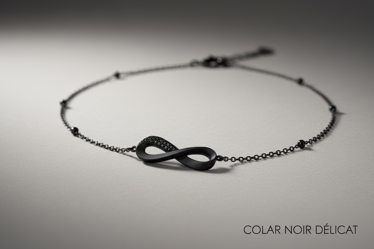 faca um Colar Noir Delicat
